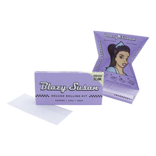 Blazy Susan Papel Morado King Size con Filtros