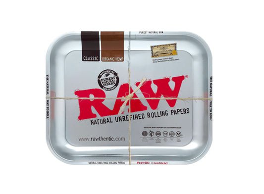 Charola RAW plata grande
