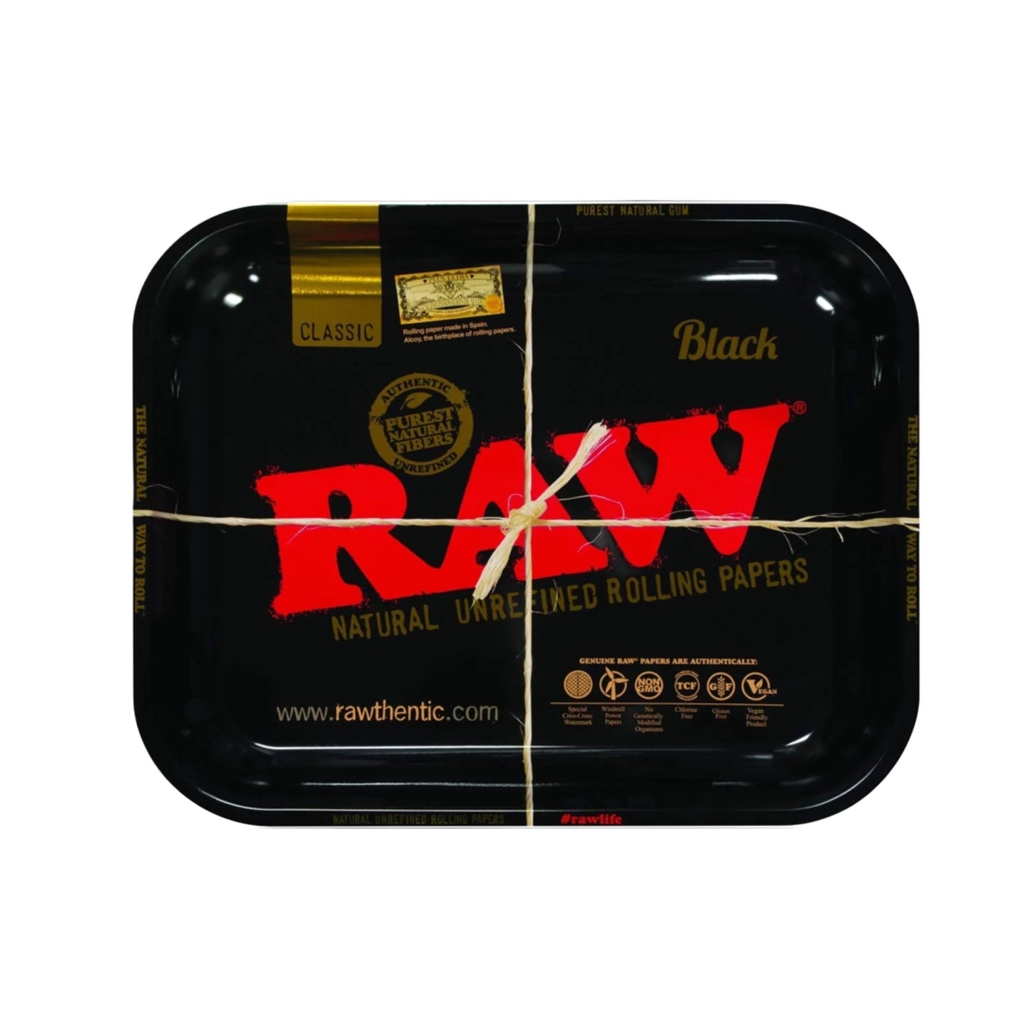 Charola RAW Negro Grande