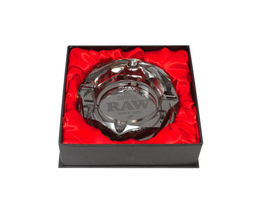 RAW | Prism Glass Ashtray Cenicero
