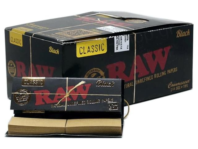 RAW Black de 1 1/4 + tips